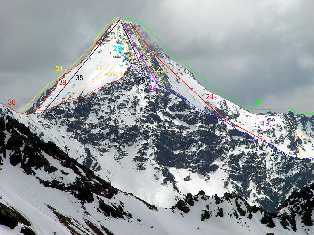 <font color=green><b>PEAK GARIN</font> (3451m)</b> from NW