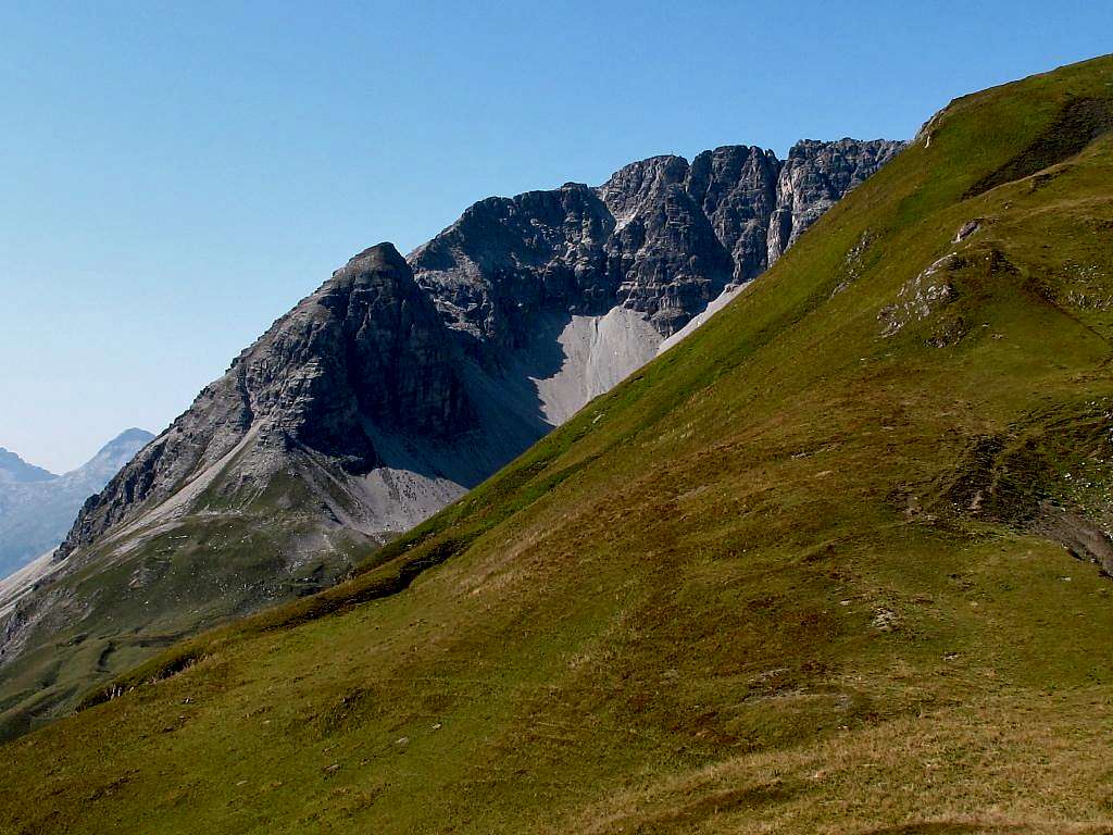 The east wall of the Rüfispitze
