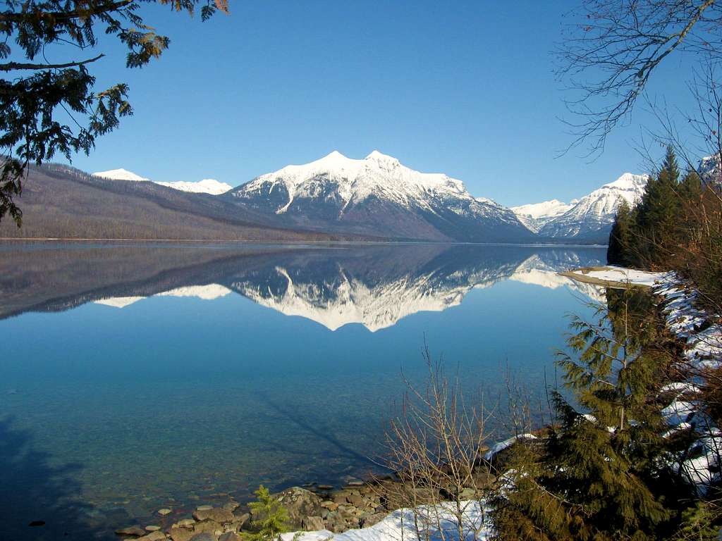 Perfect Reflection on Lake McDonald