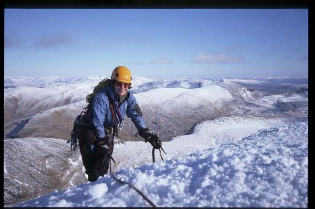 Topping out in Coire An...