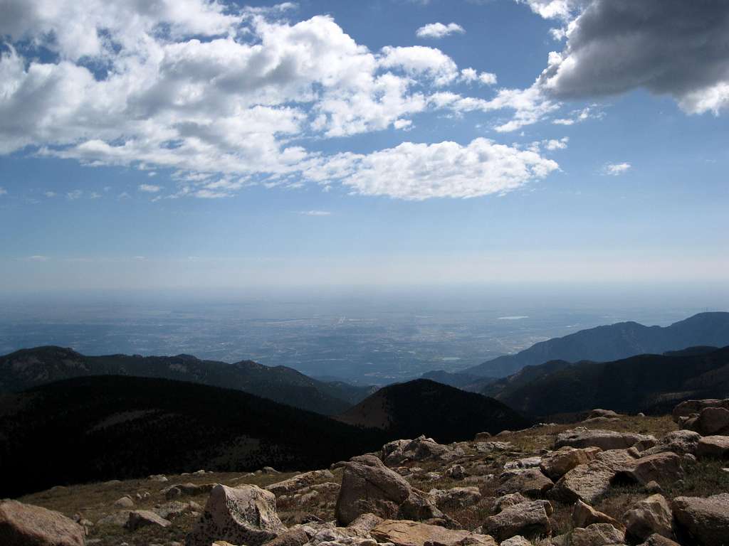 Almagre Mountain summit