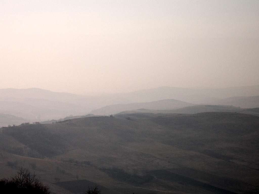 Hills from 410m