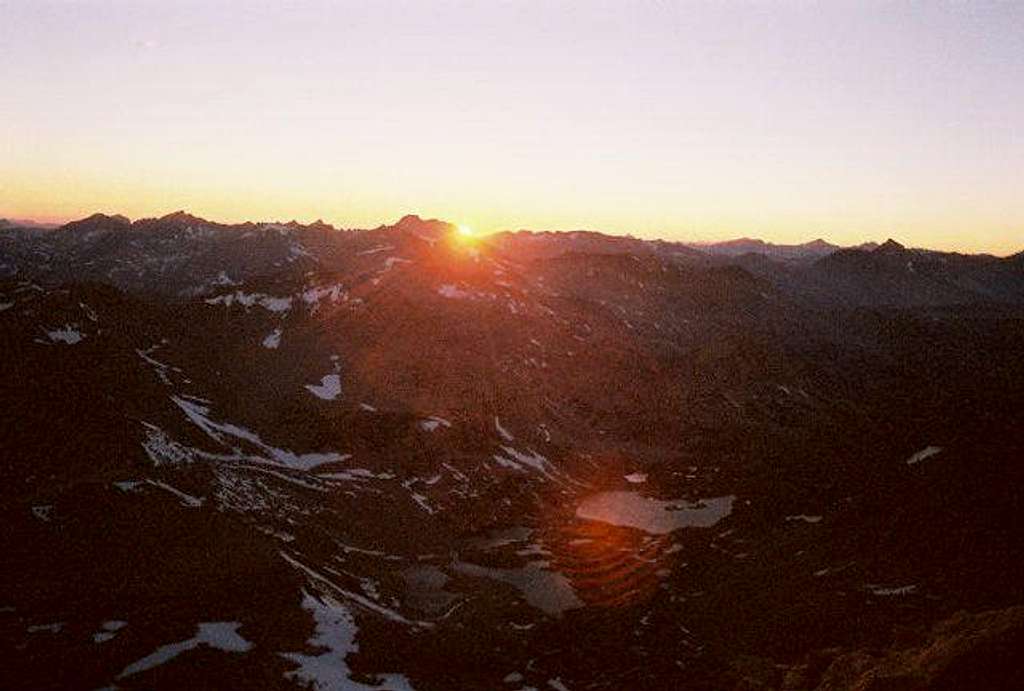 Sierra sunset, as seen from...