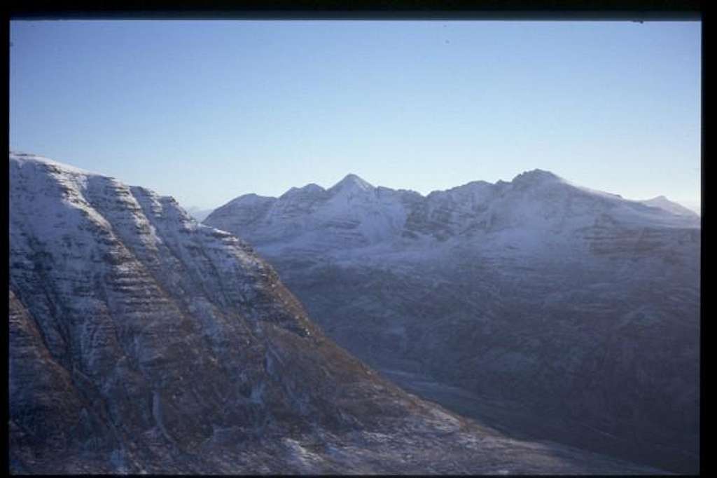 Liathach from nearby Beinn...