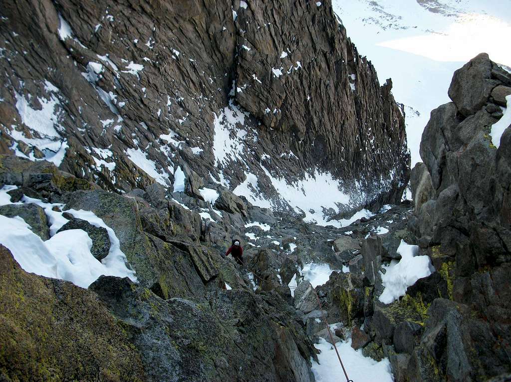 Moon Goddess Arete in winter