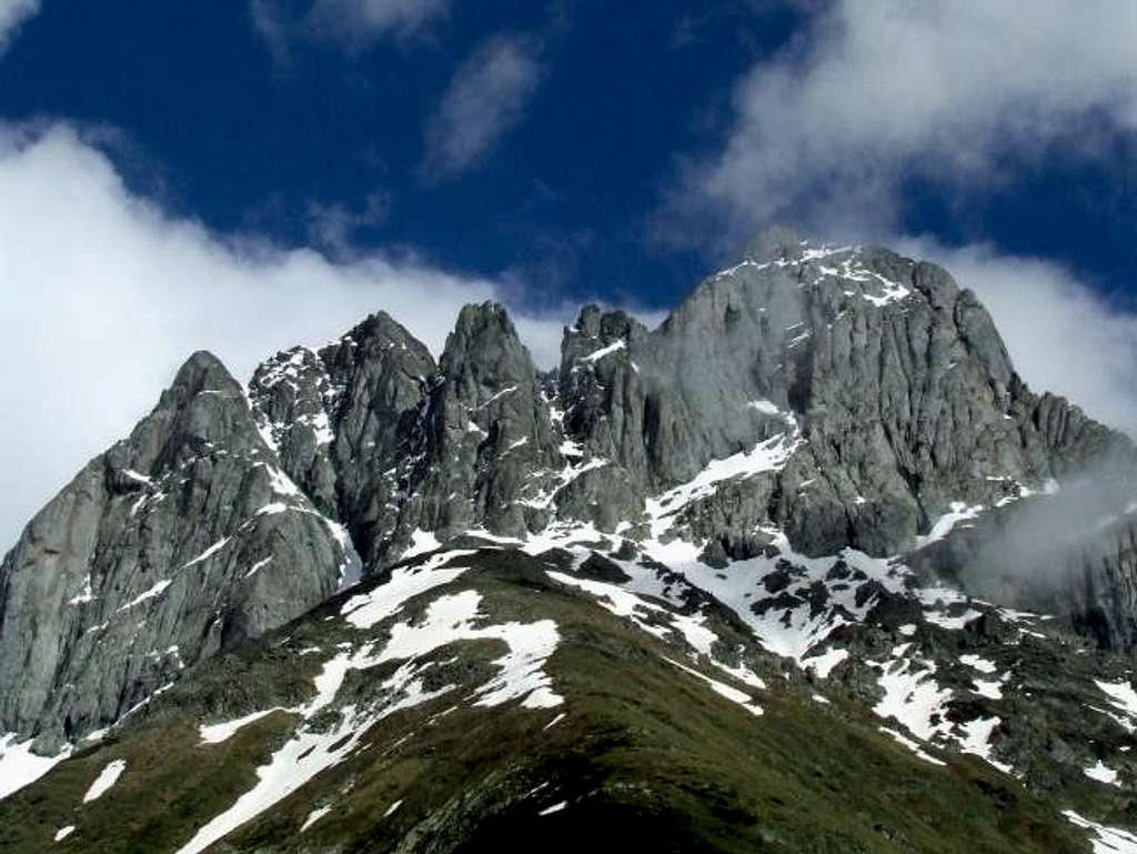 Chaukhi mountains  