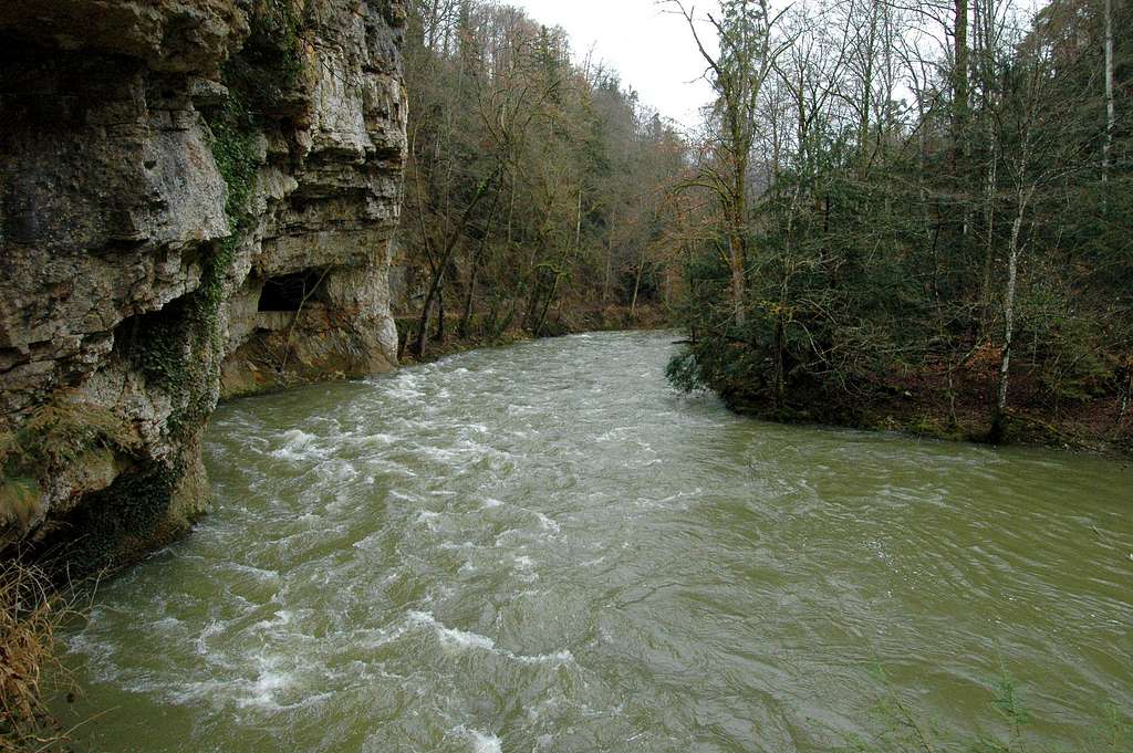 Areuse canyon