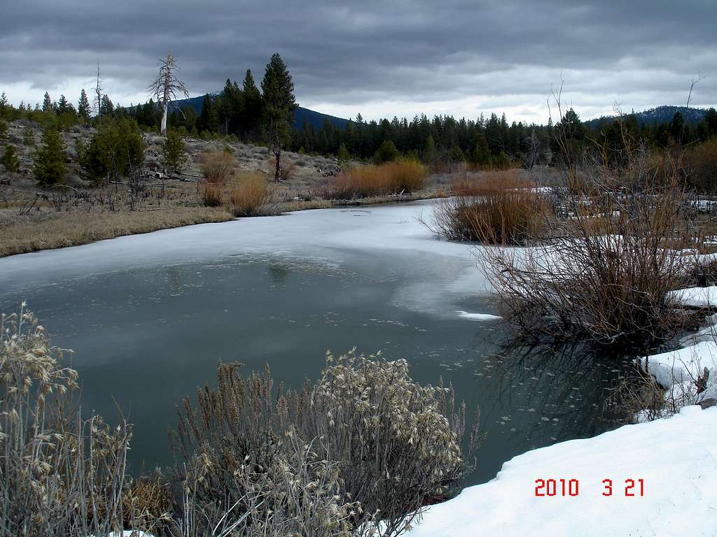 Frozen Thompson River
