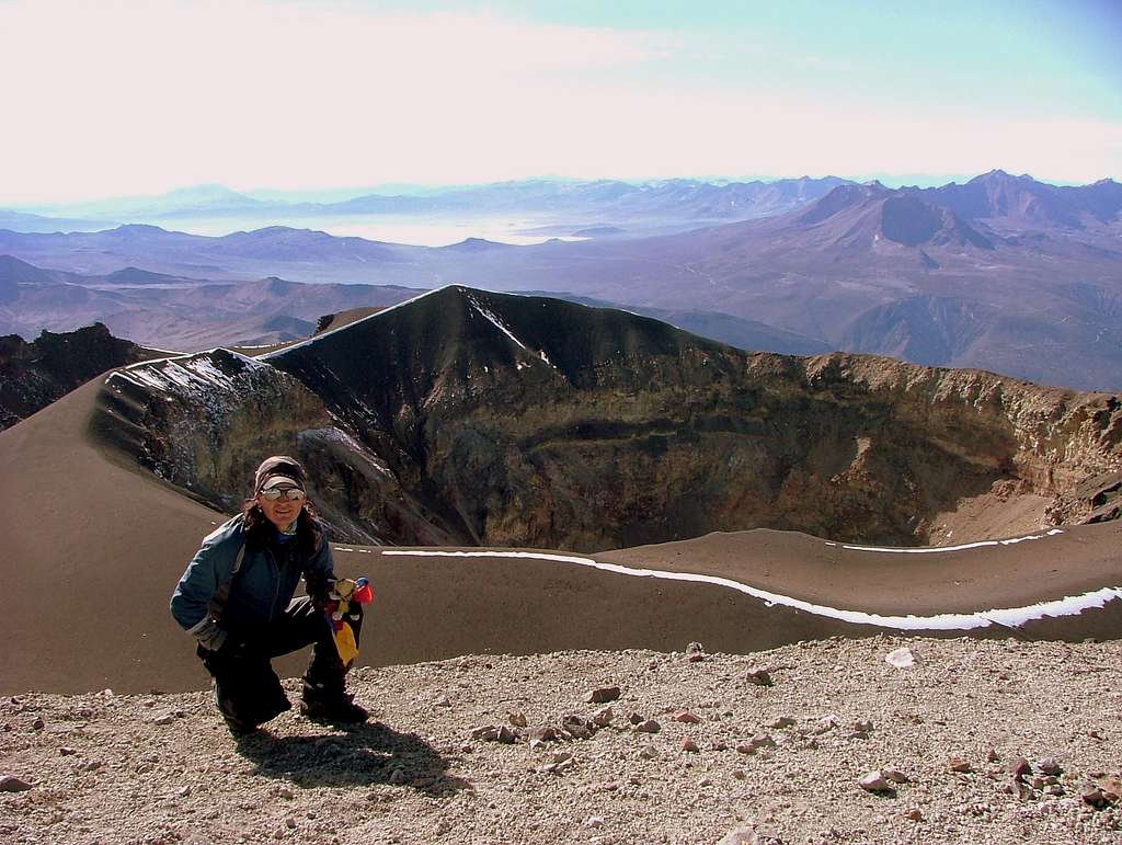 El Misti (5,822 m/19,096 ft). Peru 
