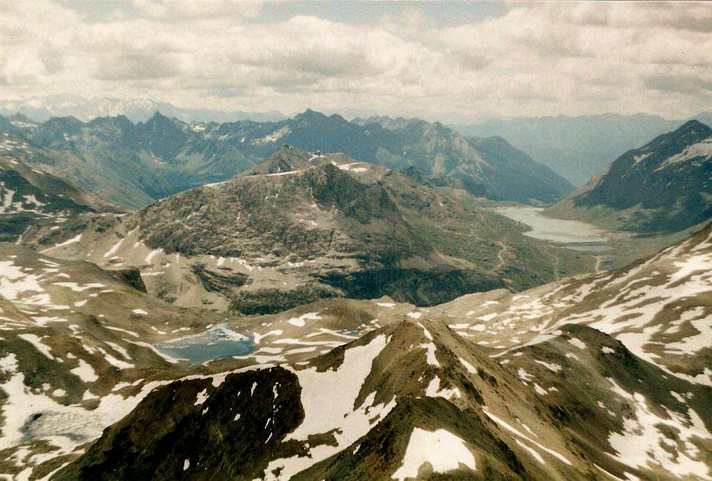 Bernina Pass and Lago Bianco