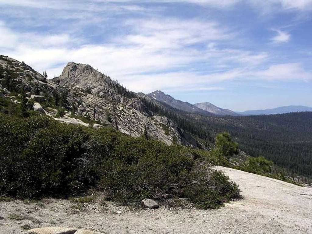  Flagpole Peak (on the left)...