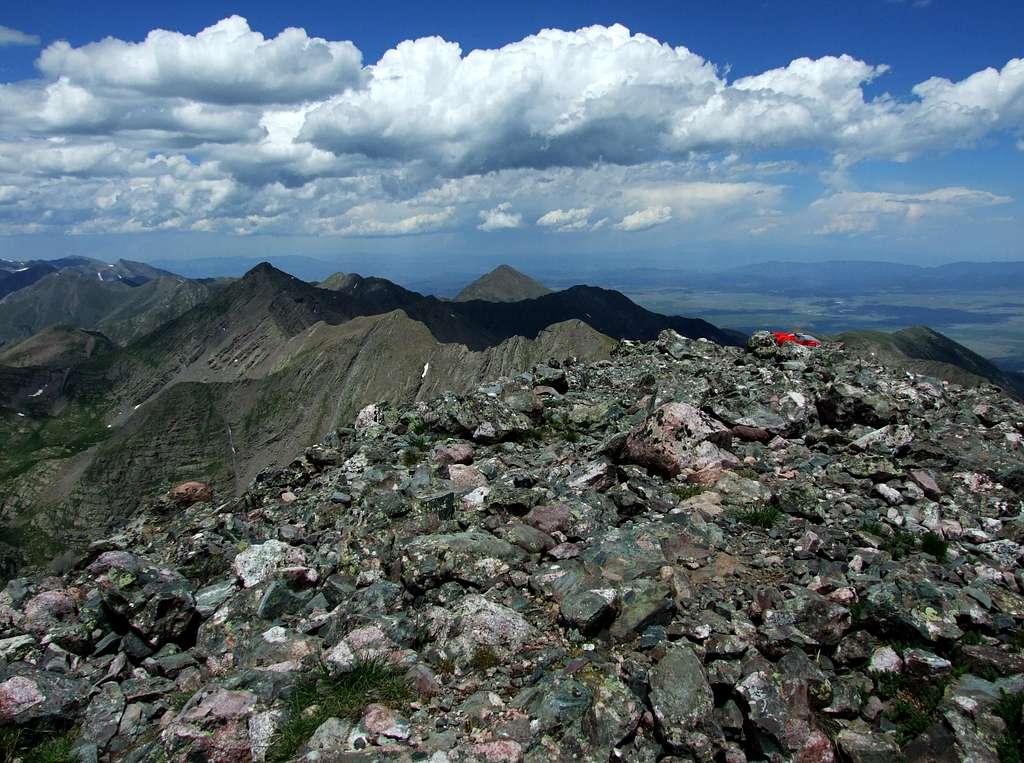 Colorado Horizon From Kit Carson Peak