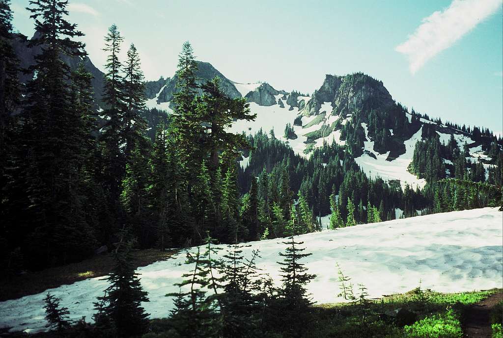 Barrier Peak from near Owyhigh Lakes