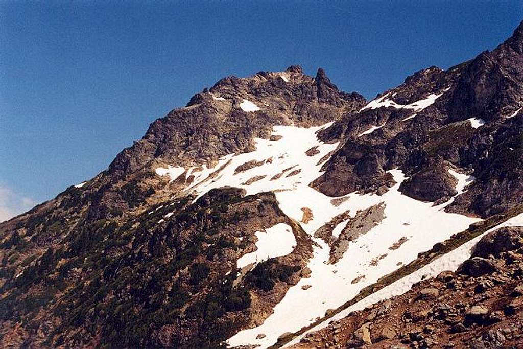 The South Face of Cadet Peak...