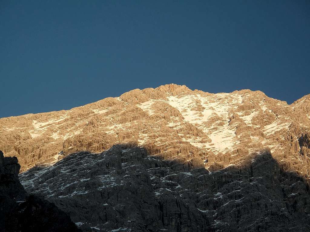 The Hocheck (2651m) in evening light