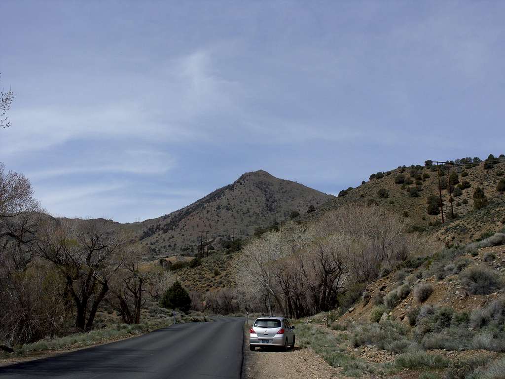 Flowery Peak from the east