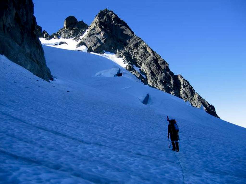 Approaching Hells Highway on...