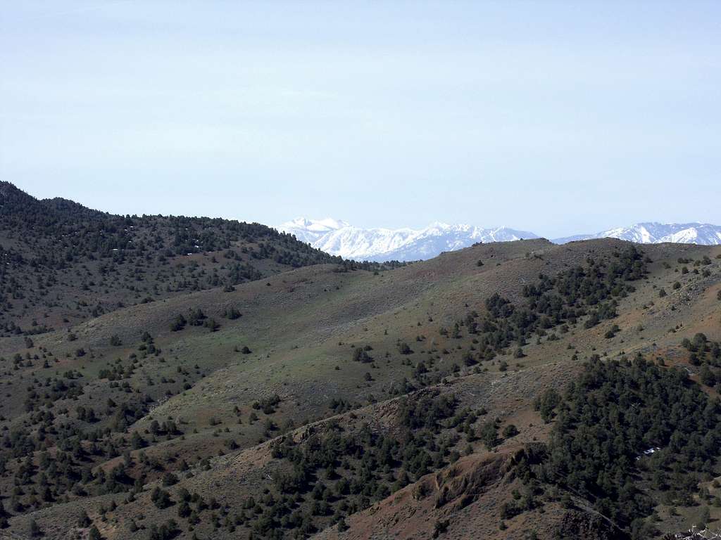 Freel Peak from the summit of Sugarloaf