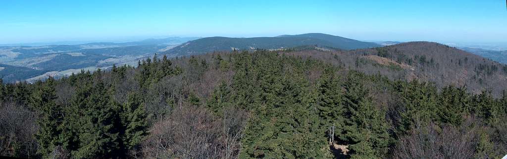 West view from the kalenica Outlook tower