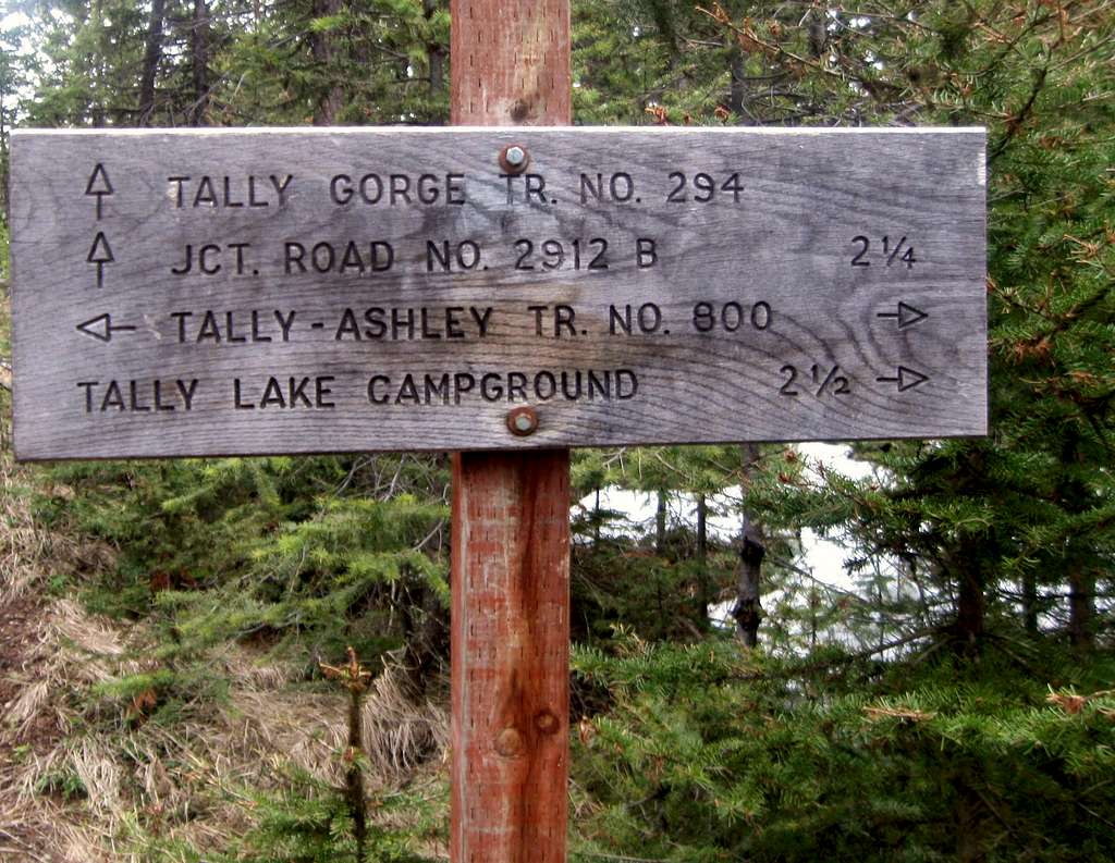 Sign Along the Trail
