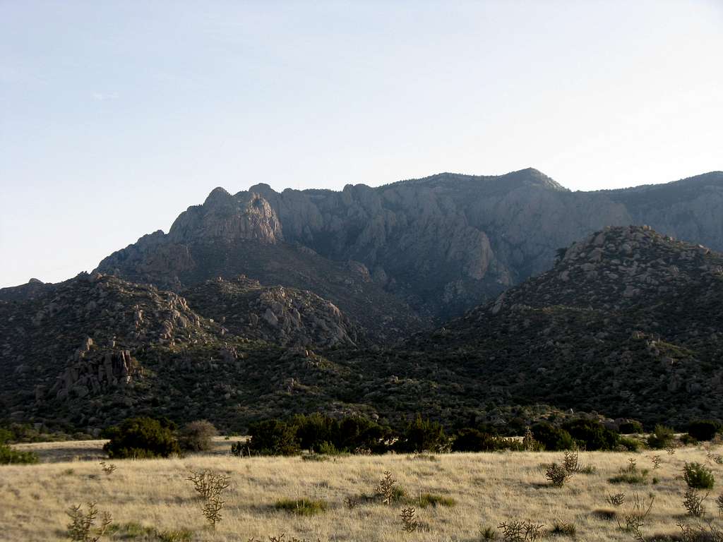 Domingo Baca Canyon and Whiskey Ridge