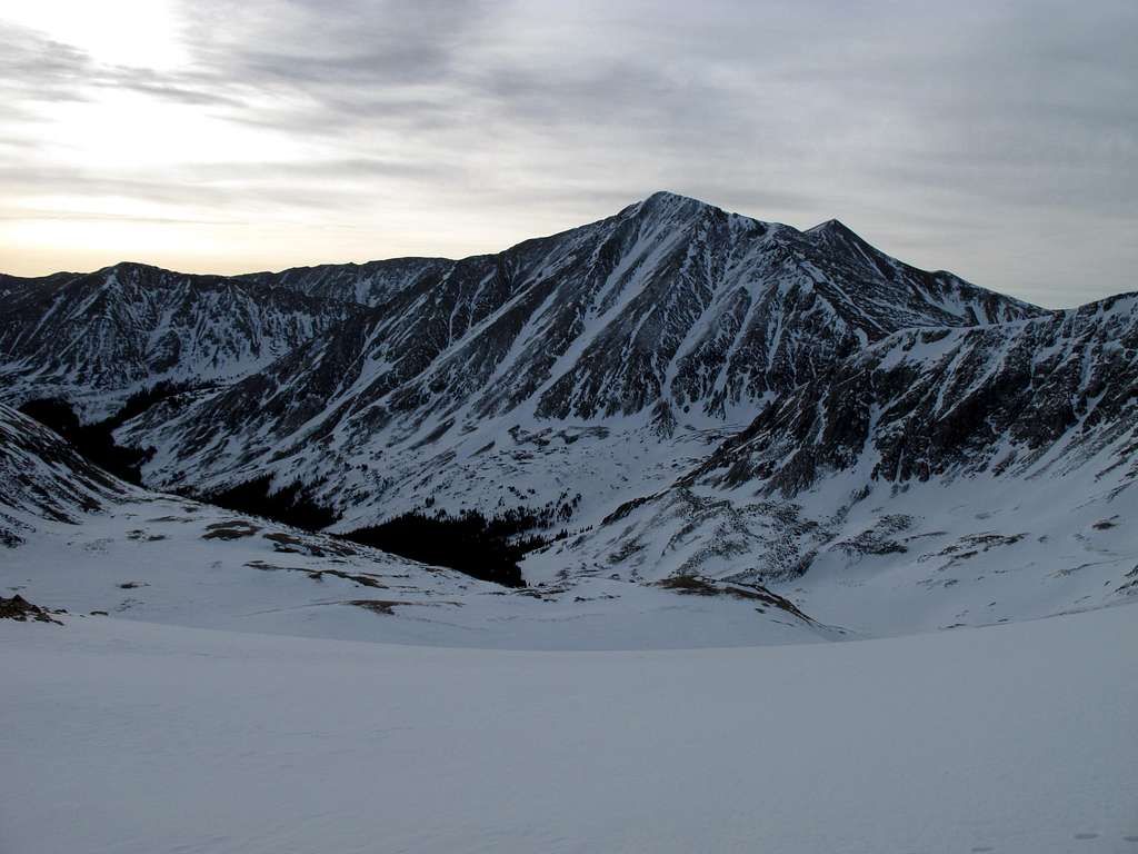 Full view- northwest side of Torreys Peak