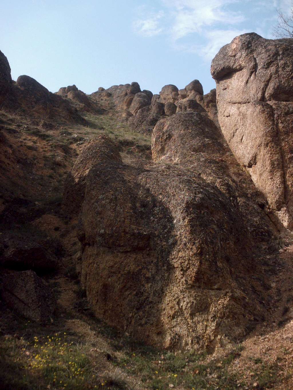 Rocky formations near the village Budimirci