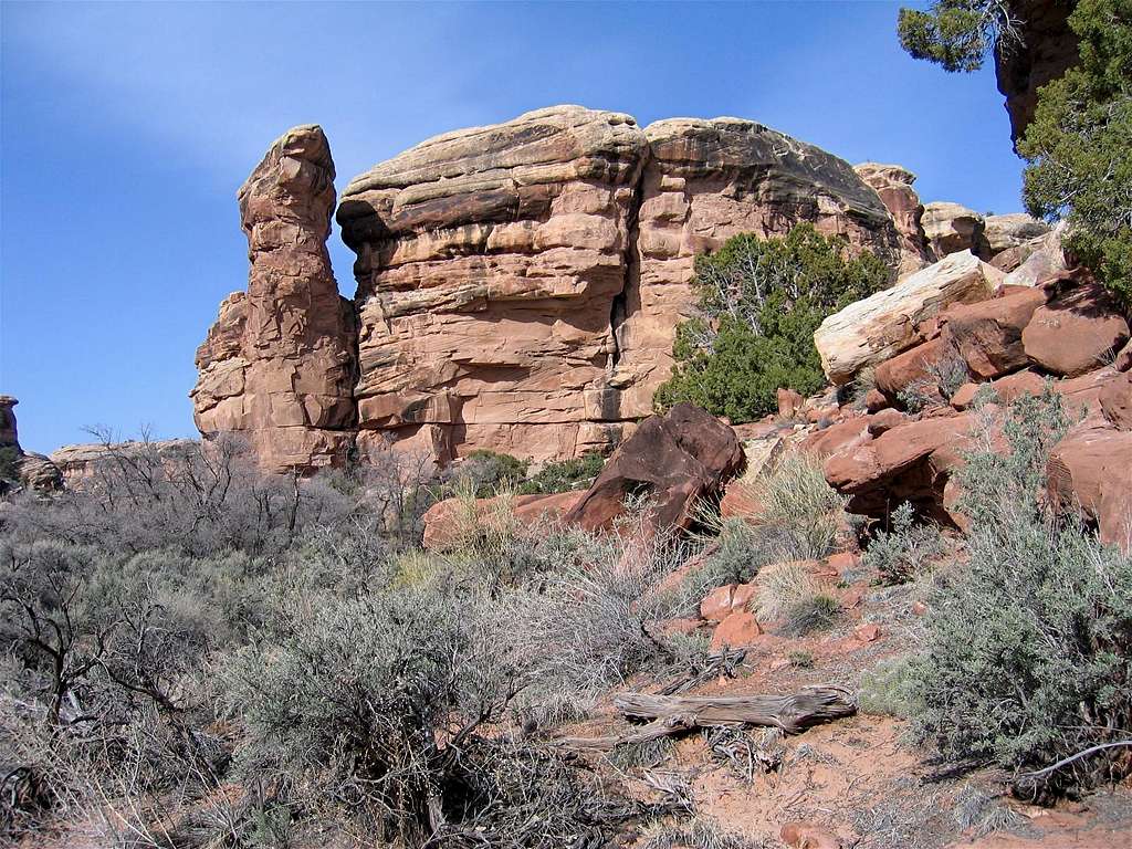 On Lost Canyon Trail, Lower Sections