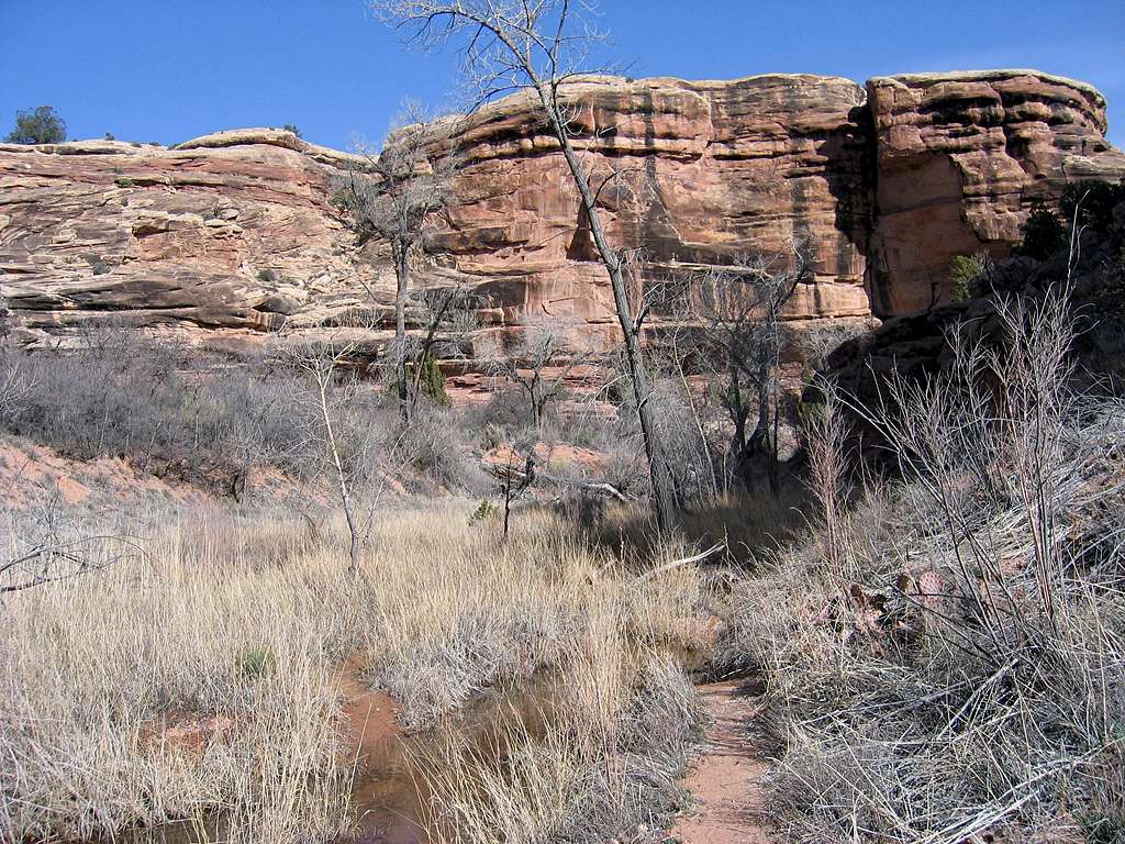 On Lost Canyon Trail, Lower Sections