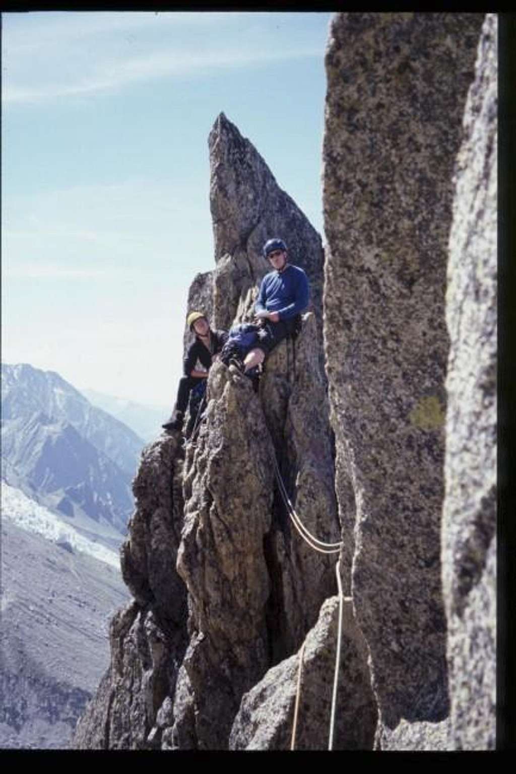 on the Papillons Arete