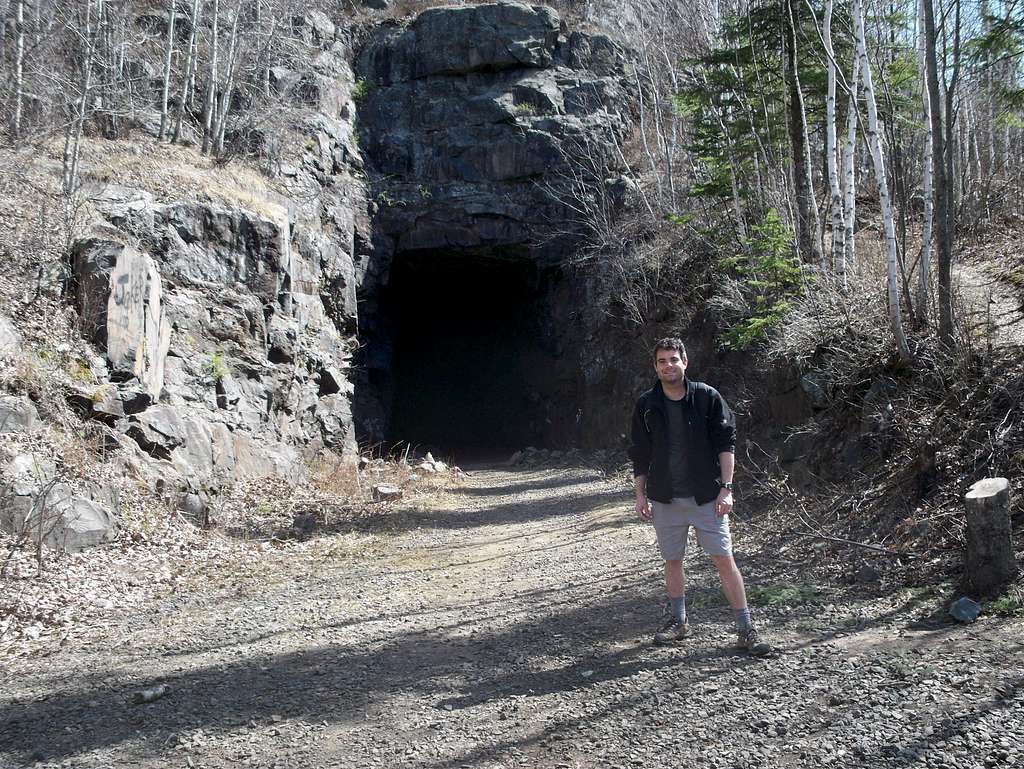 The East End of the Ely's Peak Tunnel