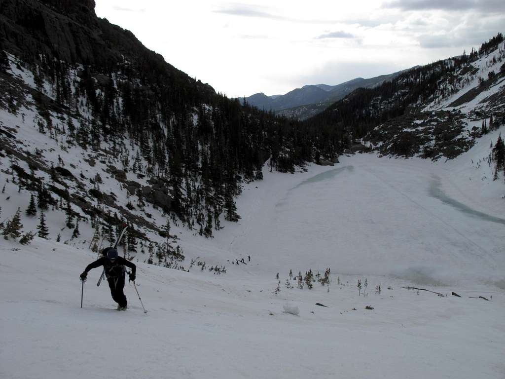 booting up above Emerald Lake