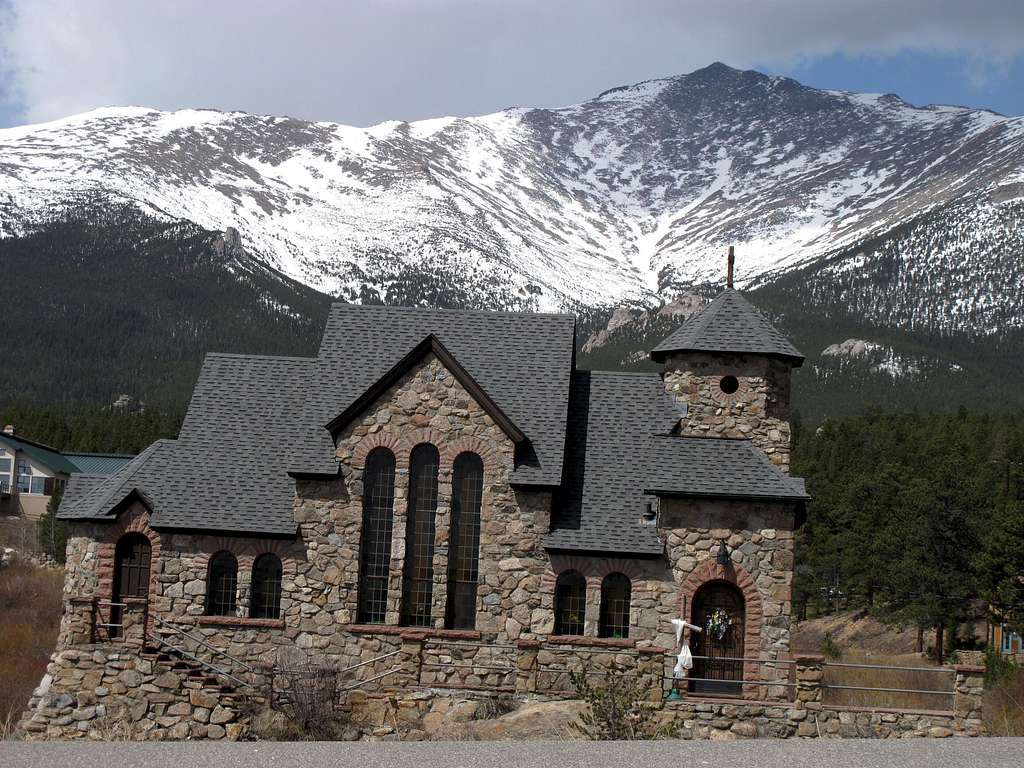 Mt Meeker and a castle