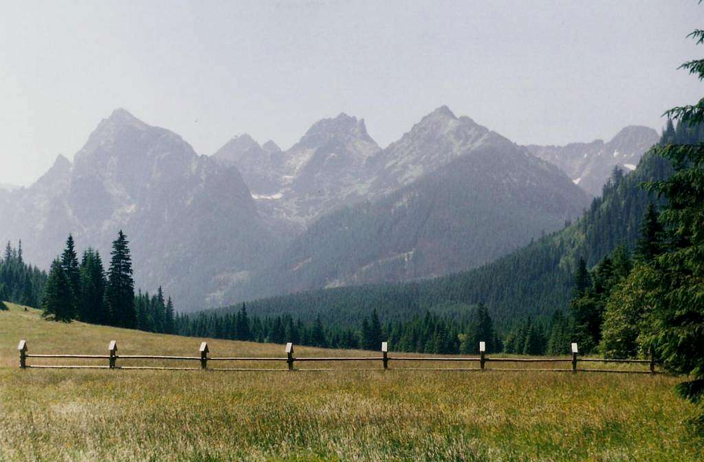 Classic view from Belovodska Meadow