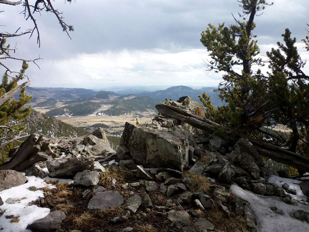 Southward from an overlook