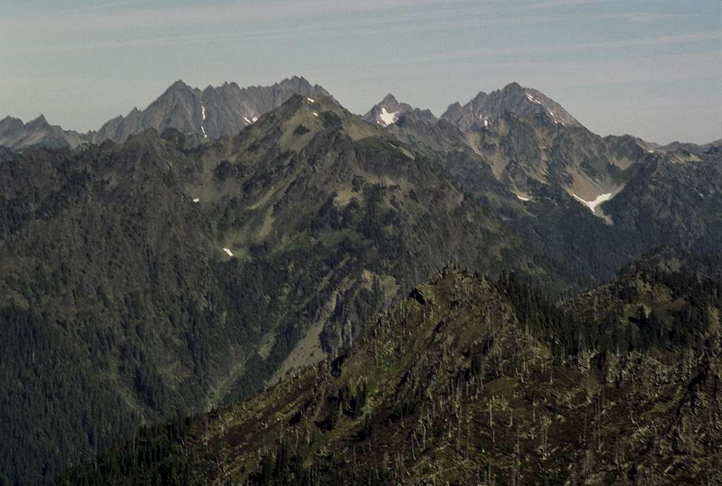 Mount Anderson from Gladys Summit