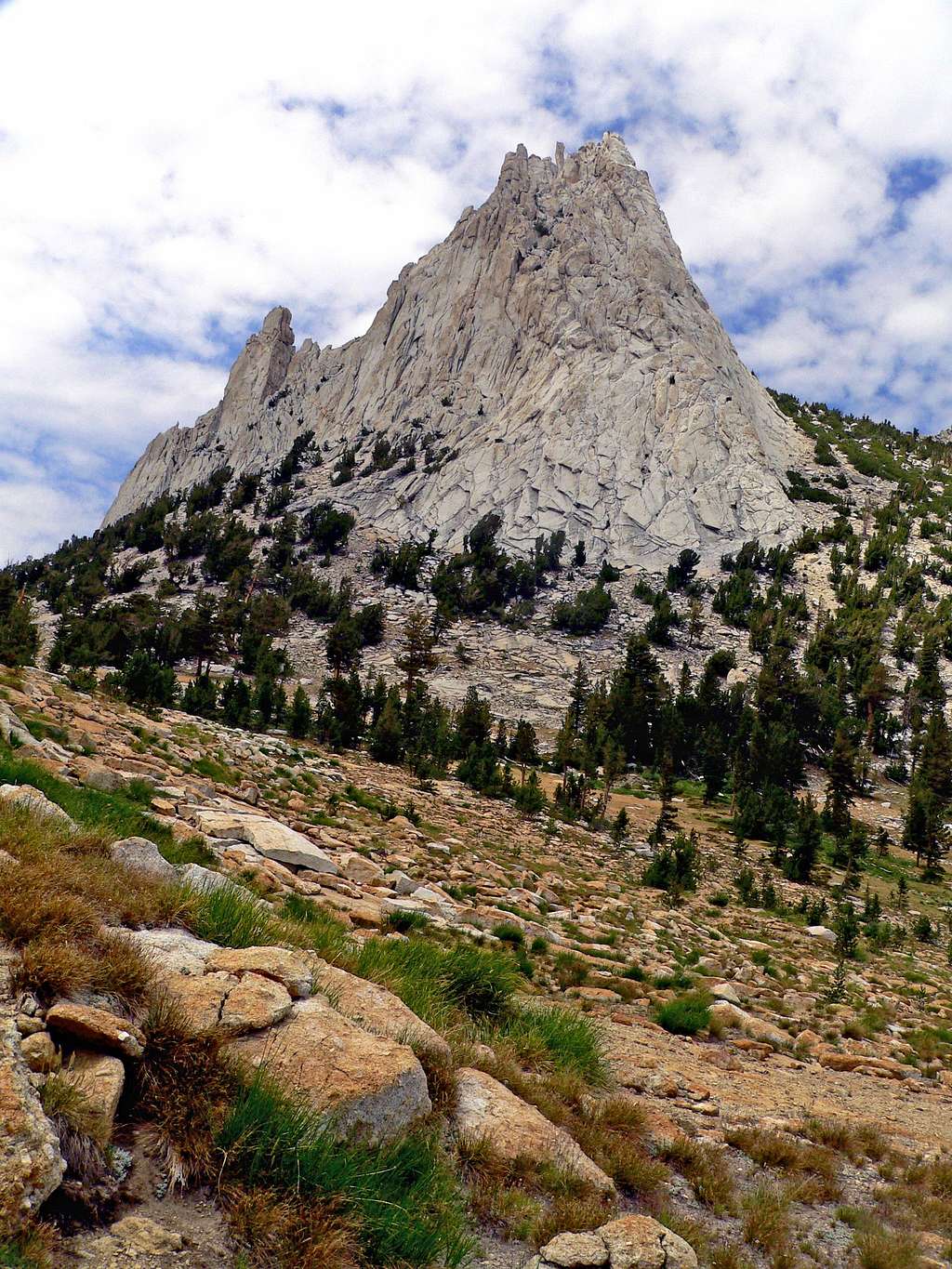 Cathedral Peak from the east
