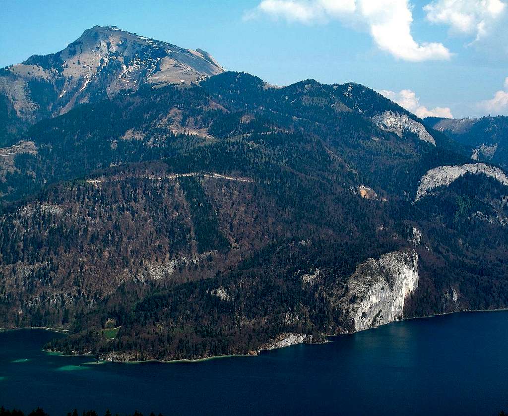 Wolfgangsee and Schafberg (1782m)