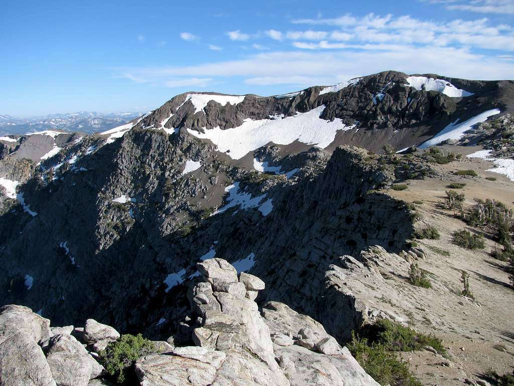 Cliffs on Deadwood Peak