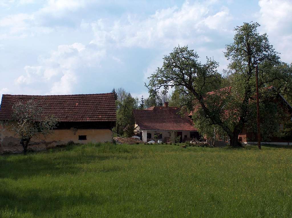 Old farm in the Graz region