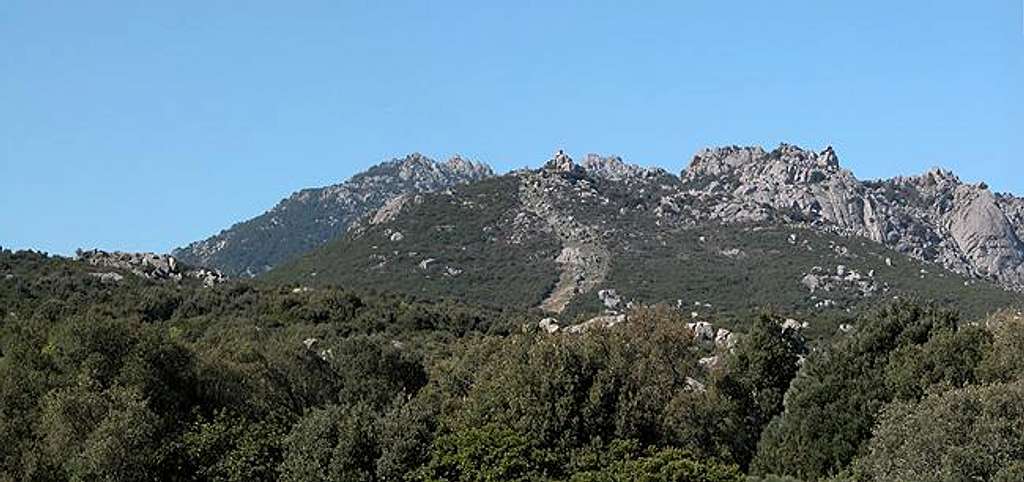Monte Nieddu (784m), Punta di...