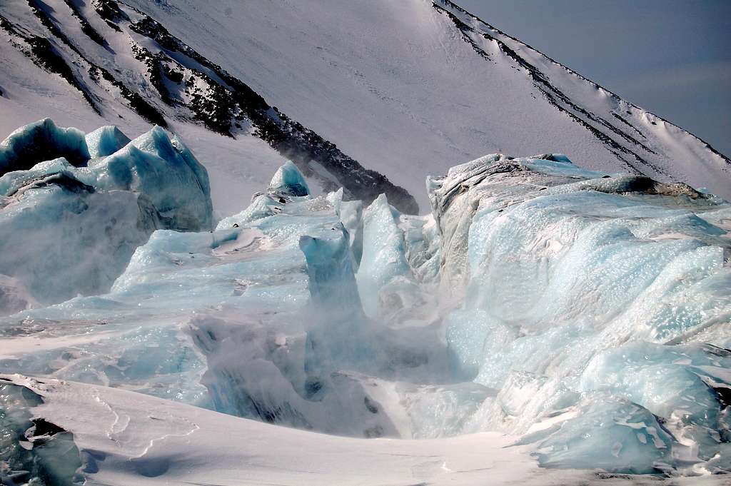1st Icefall on the Whitney Glacier