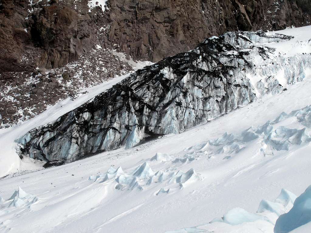 The 3rd Icefall of the Whitney Glacier