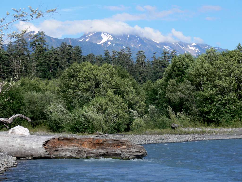 Mount Olympus from 5 Mile Island