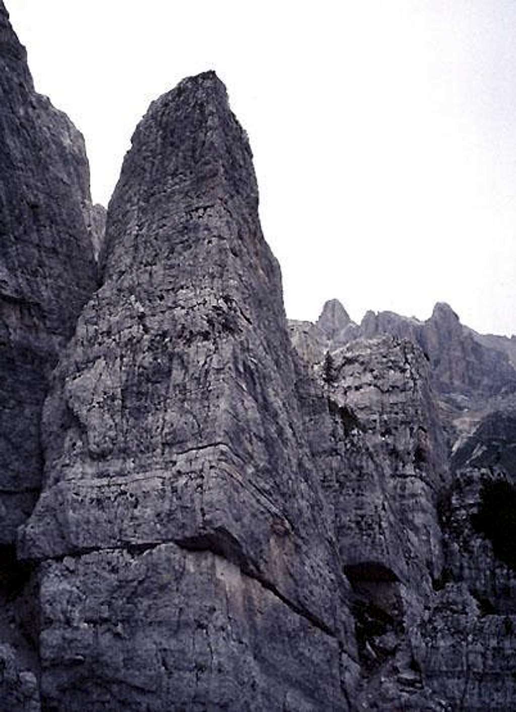 South Face of Torre Bassa.
