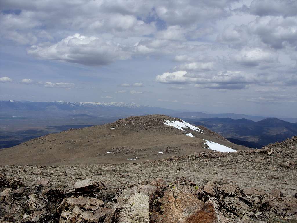 View northwest from Mount Siegel