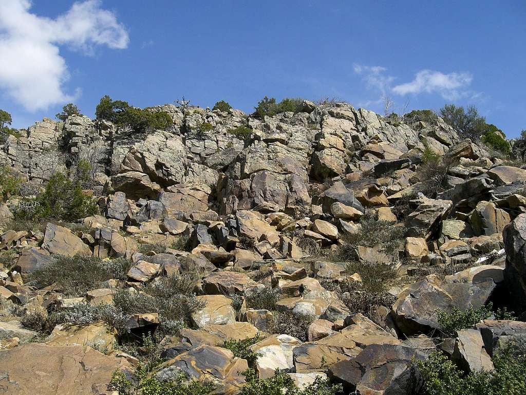 The Base of the Rocks