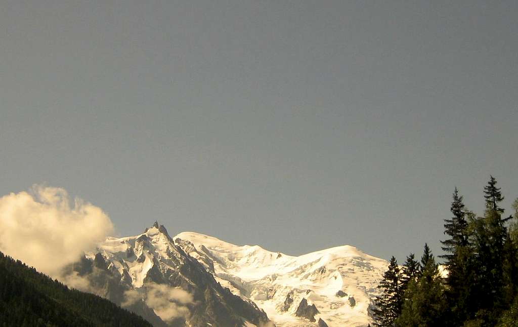 Aiguille du Midi - Mont Blanc - Dôme du Goûter