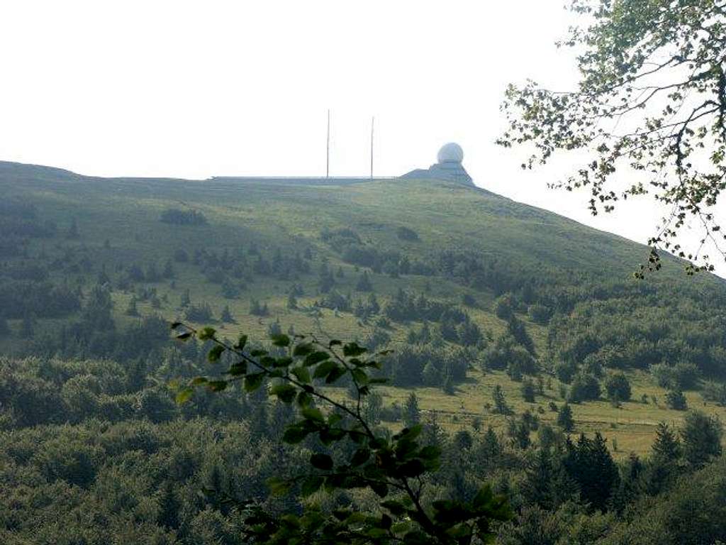 Grand Ballon, the summit...