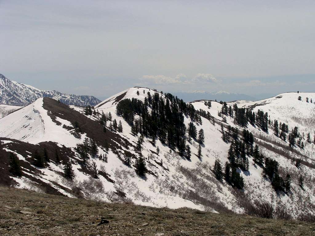 Eyrie Peak from the summit of 8110